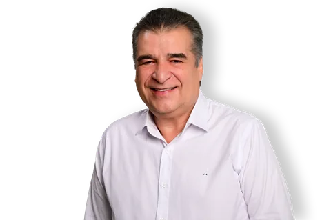 João Jaime sorrindo